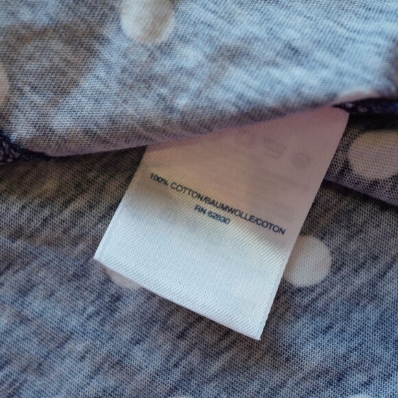 Lands’ End Navy Polka Dot Sleeveless Shift Dress‎ Size XS - Picture 8 of 9